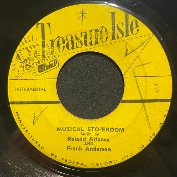 STRANGER COLE / ROLAND ALPHONSO AND FRANK ANDERSON  [He Who Feels It Knows It / Musical Storeroom ]