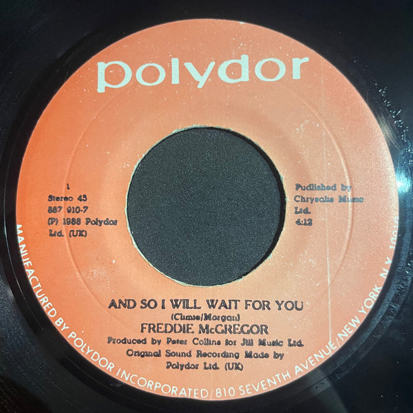 FREDDIE MCGREGOR [And So I Will Wait For You / Lost Till You Find Me]