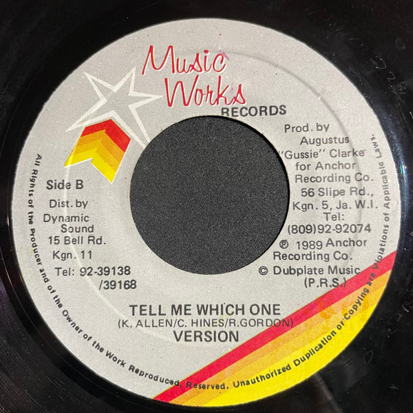 SHABBA RANKS & ADMIRAL TIBETT [Tell Me Which One]
