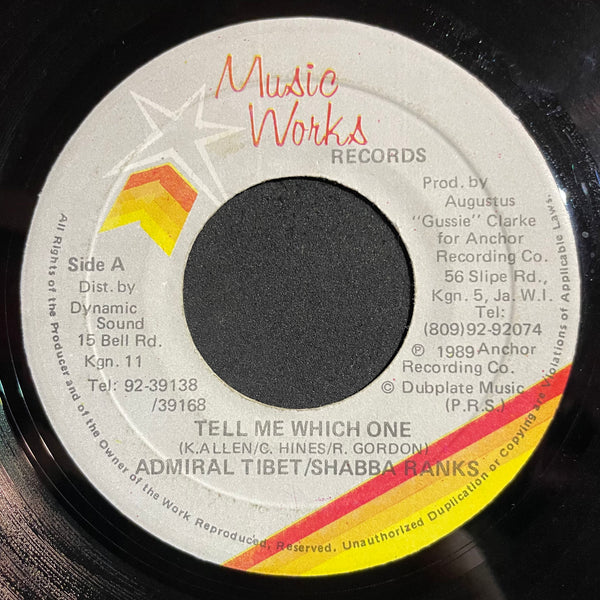 SHABBA RANKS & ADMIRAL TIBETT [Tell Me Which One]