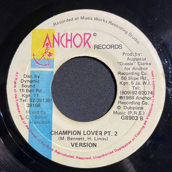 DEBORAHE GLASGOW [Champion Lover]