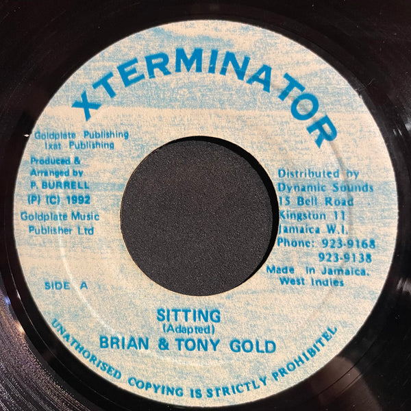 BRIAN & TONY GOLD [Sitting]