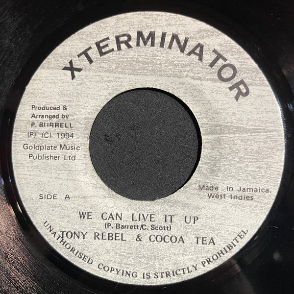 TONY REBEL & COCOA TEA [We Can Live It Up]