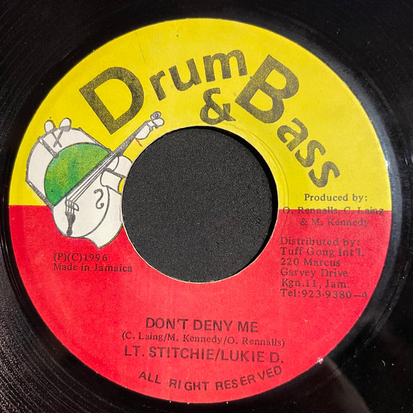 LT. STITCHIE & LUKIE D [Don't Deny Me]