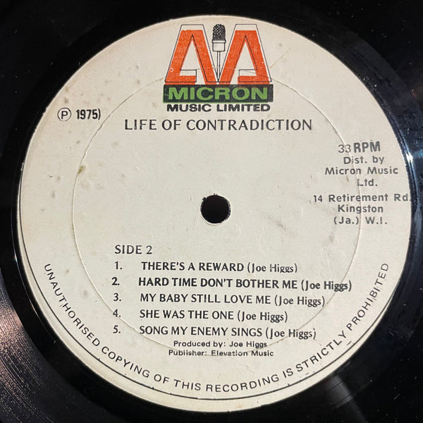 JOE HIGGS [Life Of Contradiction]