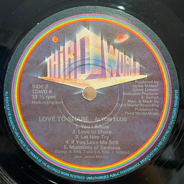 ALTON ELLIS [Love To Share]