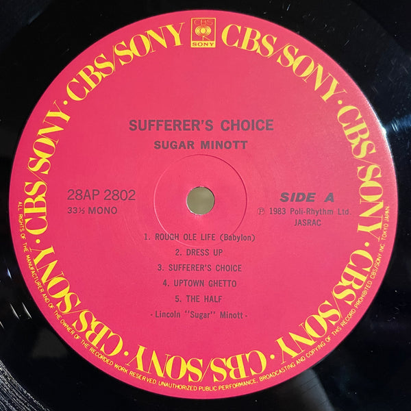 SUGAR MINOTT [Sufferer's Choice]