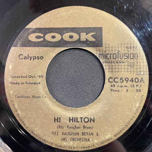FITZ VAUGHAN BRYAN [Hi Hilton / Melody In F]