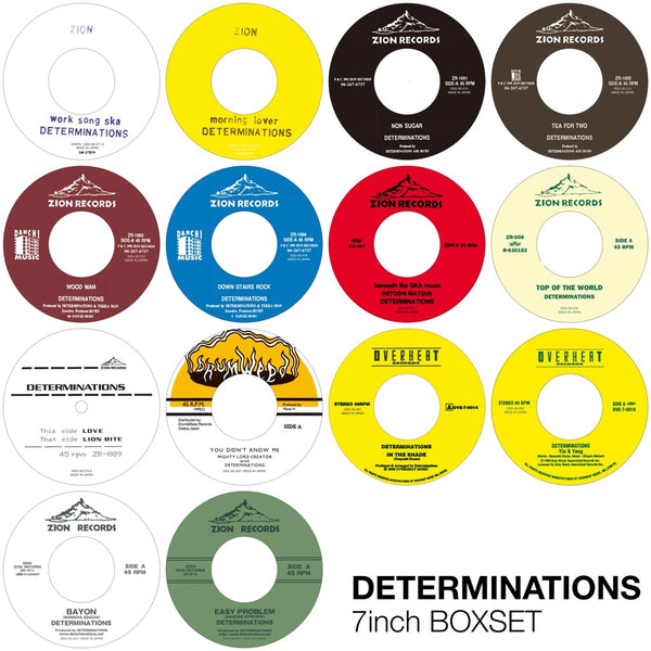 DETERMINATIONS [Determinations 7inch Boxset]