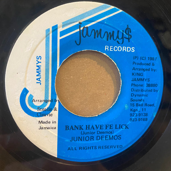 JUNIOR DEMUS [Bank Have Fe Lick]