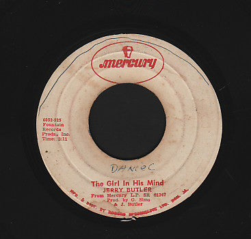 JERRY BUTLER [True Love Don't Come Easy / The Girl In His Mind]