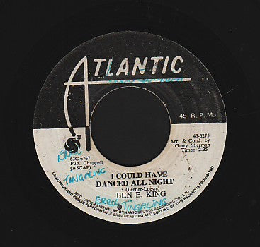 BEN E. KING [I Could Have Danced All Night / Gypsy]