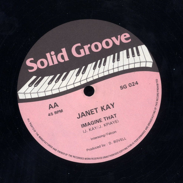 JANET KEY [Can't Give It Up /Imagine That]