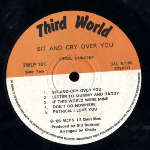 ERROL DUNKLEY [Sit And Cry Over You]