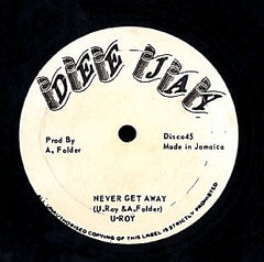 U ROY & DELROY WILSON / DELROY WILSON [Never Get Away / To Be A Lover]
