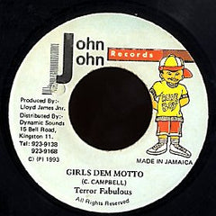 TERROR FABULOUS [Girls Dem Motto]