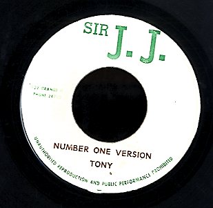 TONY / J J ALL STARS [Number One Version / Instalment No 3]