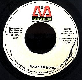 I- ROY / TOMMY MCOOK [Mad Mad Hatter / Mad Mad Horn]