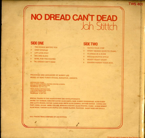 JAH STICH [No Dread Can't Dead]