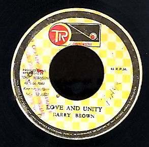 BARRY BROWN [Love & Unity]
