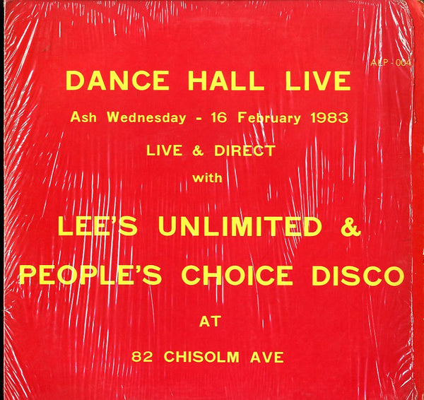 V.A [Dancehall Live At 82 Chisolm Avenue]