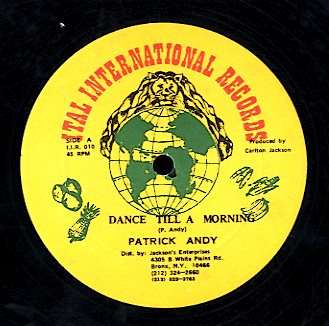 PATRICK ANDY [Dance Till A Morning]