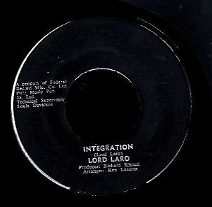 LORD LARO [Tribute To N W Manley / Intergration ]