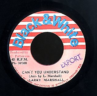 LARRY MARSHALL [Can't You Understand]