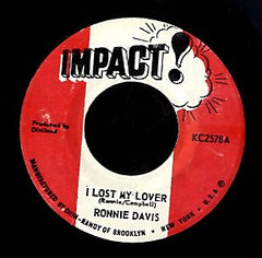 RONNIE DAVIS [I've Lost My Lover]