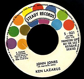 KEN LAZARUS [John Jones / Bongo Nyah]