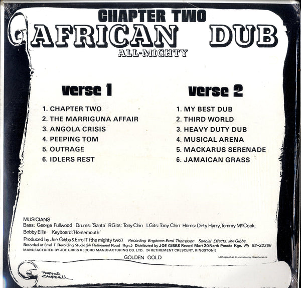 AFRICAN DUB CHAPTER 2 [African Dub Chapter2]