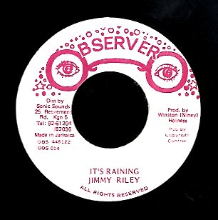 JIMMY RILEY [It's Raining]