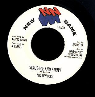 ANDREW BEES [Struggle And Stirve]