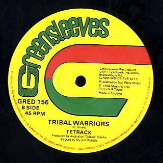 TETRACK / LARRY & ALVIN [Tribal Warriors / Throw Me Corn]