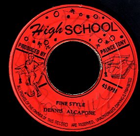 DENNIS ALCAPONE / WINSTON SCOTLAND  [Fine Style / On The Trak ]