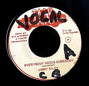 JIMMY RILEY [Everybody Needs Somebody]