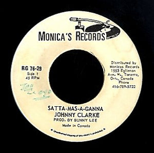 JOHNNY CLARKE [Satta Mas A Ganna ]