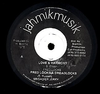 FRED LOCKS / BRIGADIER JERRY  [Love & Harmony]