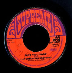 VICTOR & UPSETTING BROTHERS [Not You Baby]