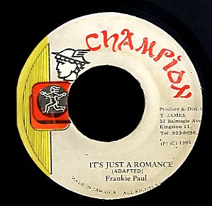 FRANKIE PAUL [It's Just A Romance]