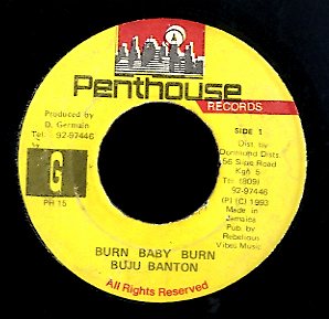 BUJU BANTON [Burn Baby Burn]