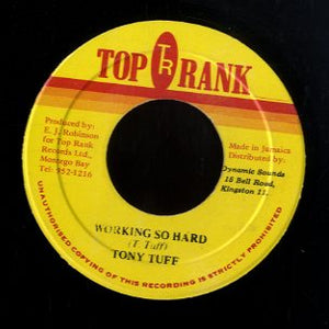 TONY TUFF [Working So Hard]