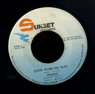 BINGIE [Come Rush Me Nuh]