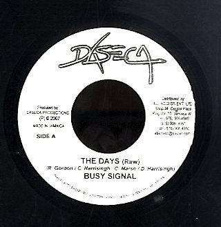 BUSY SIGNAL  [The Days]