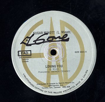 SUGAR MINOTT / PILLIP FRAZOR [Loving You  / Tip Of My Tongue]