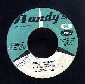 NORMA FRAZER / CREATOR & NORMA  [Come On Baby / We Will Be Lovers]