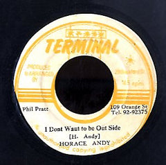 HORACE ANDY [I Don't Want To Be Out Side]