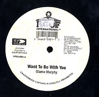 GLAMA MURPHY / DIPLOMAT  [Want To Be With You / Man A Run Come]
