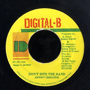 JOHNNY OSBORNE  [Don't Bite The Hand]