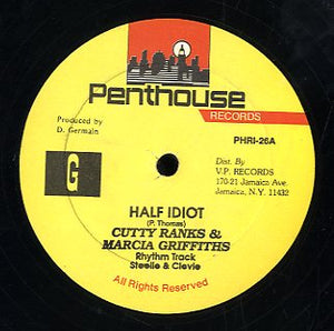 MARCIA GRIFFITHS & CUTTY RANKS [Half Idiot/ Re-Mix]